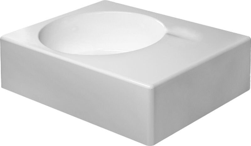 Duravit 0684600000 Washbasin 60 cm Scola white bowl left side with overflow