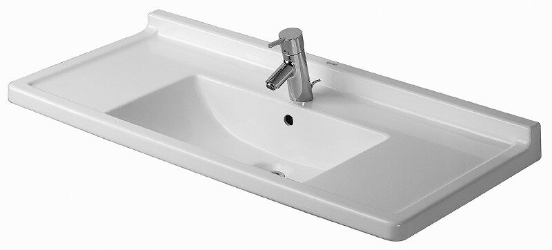 Duravit 0304100000 Furniture washbasin 105 cm Starck 3 white with OF with TP 1 TH
