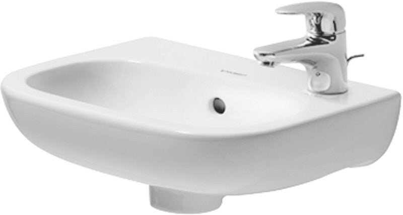 Duravit 07053600082 Handrinse basin 36 cm D-Code white with of with tp th right punched