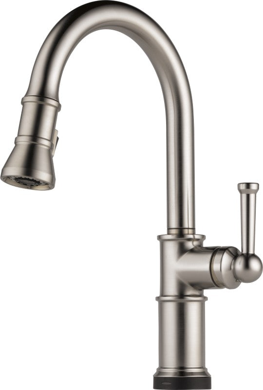 BRIZO ARTESSO 64025LF SINGLE HANDLE PULL-DOWN KITCHEN FAUCET WITH SMARTTOUCH(R) TE