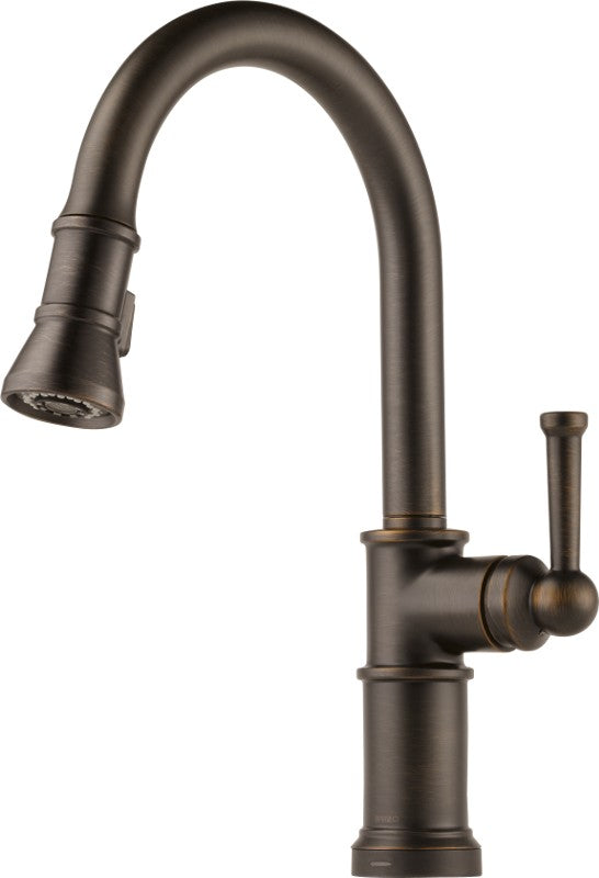 BRIZO ARTESSO 64025LF SINGLE HANDLE PULL-DOWN KITCHEN FAUCET WITH SMARTTOUCH(R) TE