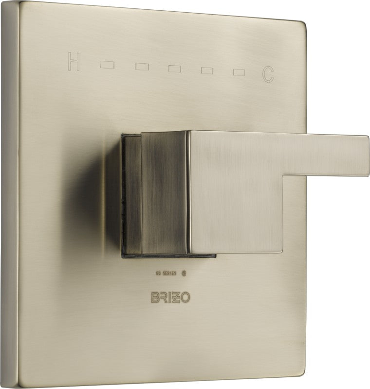 BRIZO SIDERNA T66T080 TEMPERATURE CONTROL TRIM - HIG H FLOW