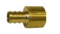 1/2" Pex Female Sweat Adapter - Lead Free Brass