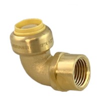 1/2" Push-Fit X Fip Elbow