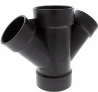1-1/2" Abs Double Wye