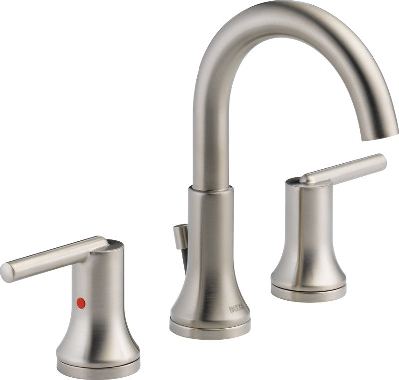 DELTA TRINSIC 3559-MPU-DST WIDESPREAD LAVATORY FAUCET W/ METAL POP-UP