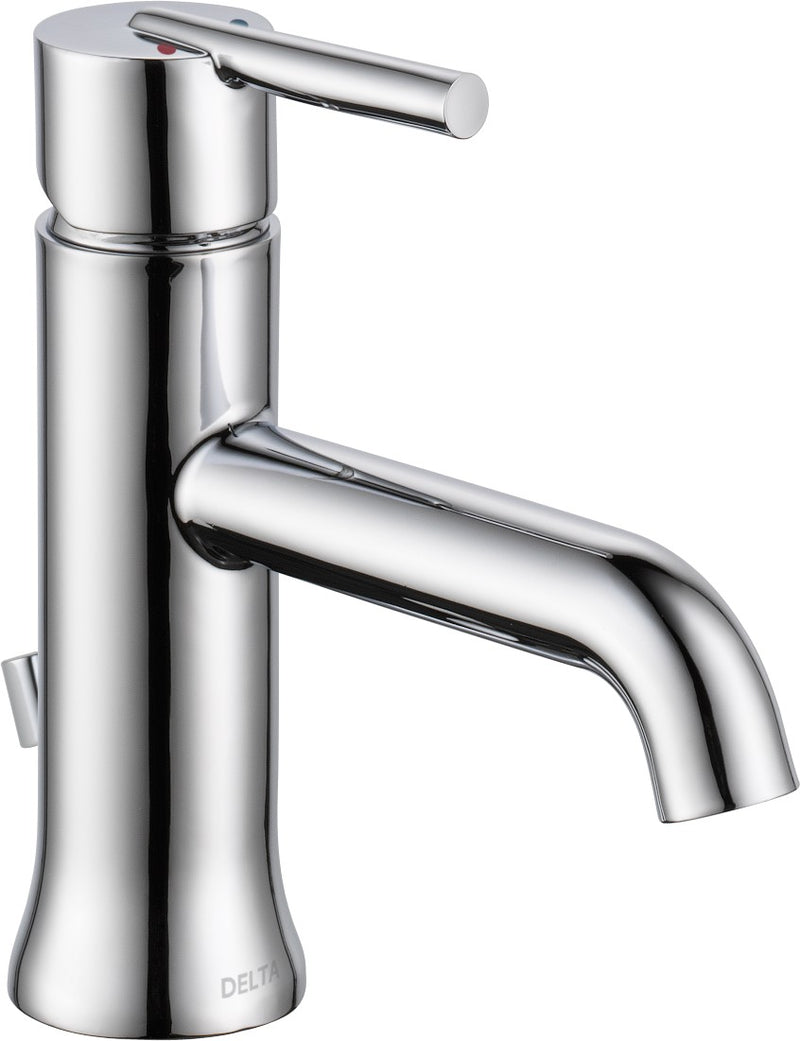 DELTA TRINSIC 559LF-MPU SINGLE HOLE - SINGLE HANDLE-4"PLATE/METAL POP-UP