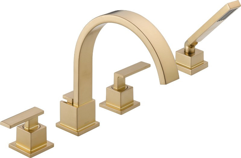 DELTA VERO T4753 Roman Tub With Handshower Trim