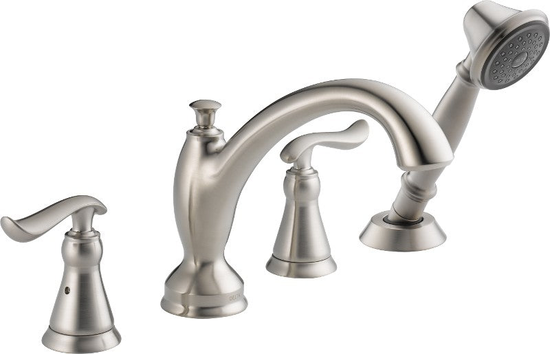 DELTA LINDEN T4794 ROMAN TUB FAUCET WITH HANDSHOWER TRIM