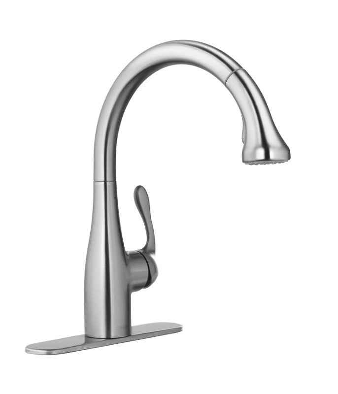 Hansgrohe 04066-1 Allegro Gourmet Prep Kitchen Faucet Low Flow