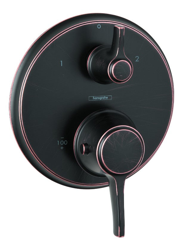 HANSGROHE METRIS C THERMOSTATIC TRIM W/VOLUME CONTROL & DIVERTER