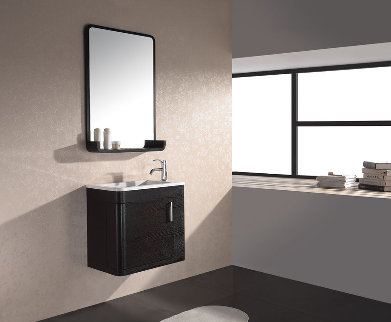 Virta 24 Inch OASIS Solid Wood Mirror
