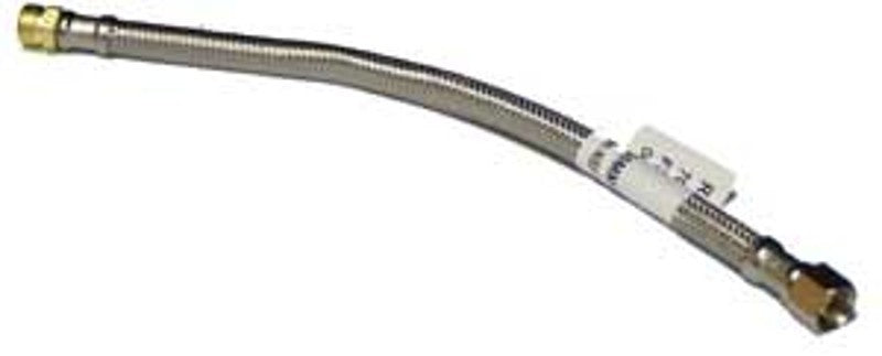 Riobel 7049-AB Nylon flexible hose 38 female compression x 38 female compression x 300 mm long