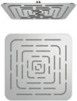 Empyrean SQ100 10" Stainless Steel Square Shower Head