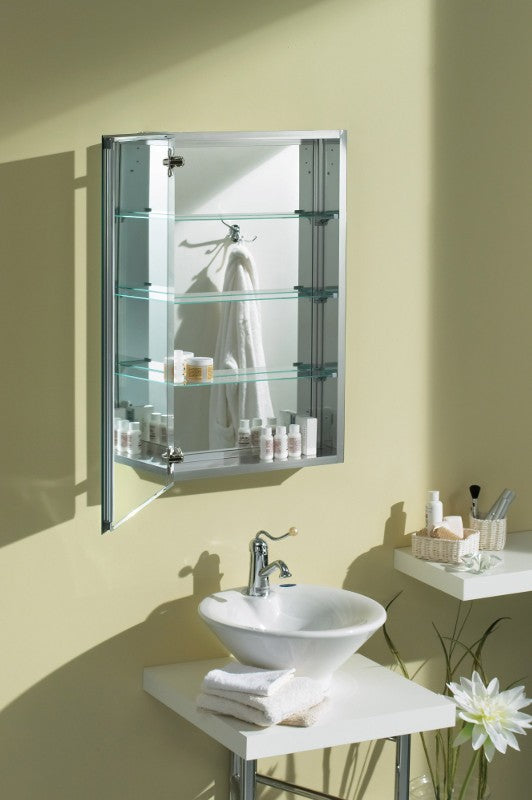 MAAX ELEMENT CAB SV 18X30X5 BEVEL 12 POLISHED CHROME - 124903-801-084-000
