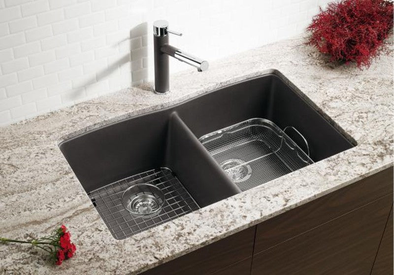 BLANCO DIAMOND U 2 SILGRANIT, WHITE