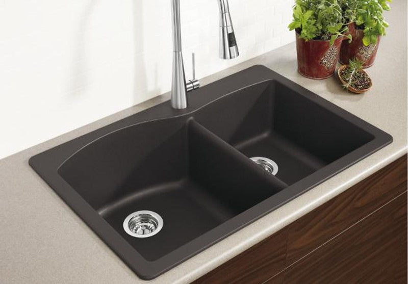 BLANCO DIAMOND 1 3/4 SILGRANIT, CINDER