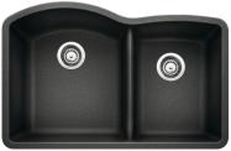 BLANCO DIAMOND U 1 3/4 LOW DIVIDE, TRUFFLE