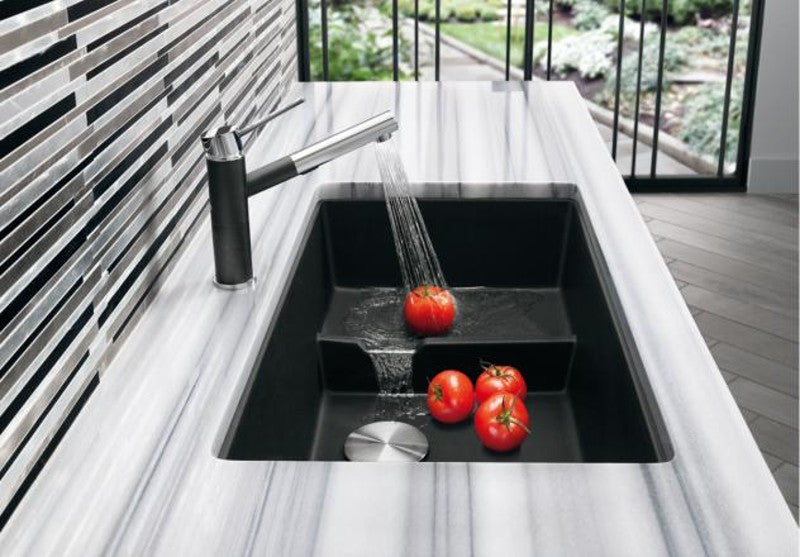 BLANCO PRECIS CASCADE, METALLIC GRAY