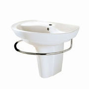 American Standard Ravenna Center Hole Only Wall-Hung Sink and Semi-Pedestal Leg Combination