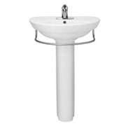 American Standard Ravenna 8-Inch Widespread Pedestal Sink Top and Leg Combination