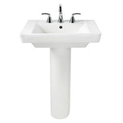 American Standard Boulevard 4-Inch Centerset Pedestal Sink Top and Leg Combination