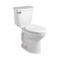 American Standard Cadet Pro Two-Piece 1.28 gpf/4.8 Lpf Chair Height Elongated 10-Inch Rough Toilet Less Seat