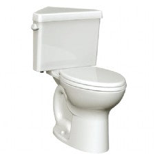 American Standard Triangle Cadet Pro Two-Piece 1.28 gpf/4.8 Lpf Chair Height Round Front Toilet