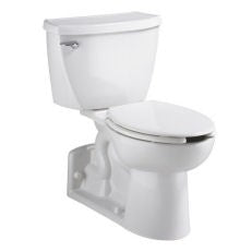 American Standard Yorkville Two-Piece Pressure Assist 1.6 gpf/6.0 Lpf Back Outlet Elongated EverClean Toilet