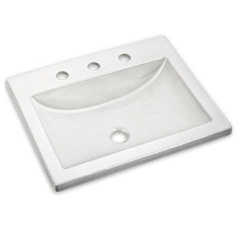 American Standard Studio Drop-In Sink With Center Hole Only