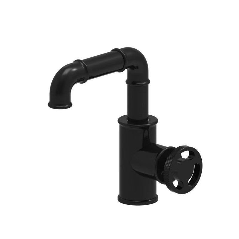 Empyrean ROSSO01 Rose Single Lavatory Faucet with Side Knurled Wheel