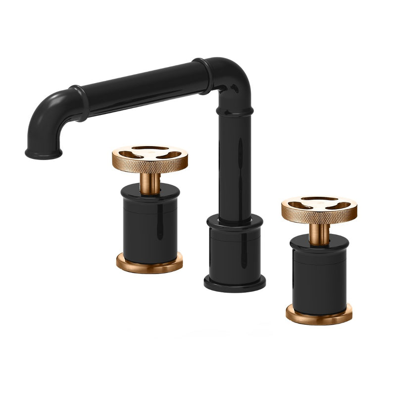 Empyrean ROSTO08 Rose Single Lavatory Faucet with Top Knurled Wheel