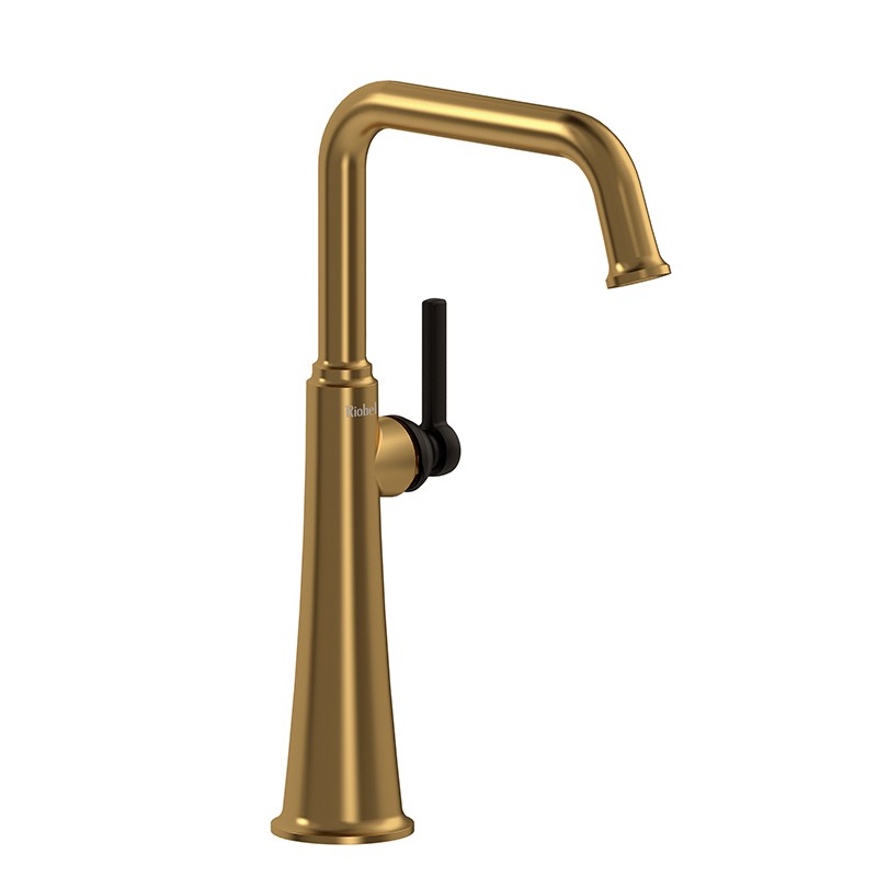 Riobel Momenti MMSQL01L Single hole lavatory faucet