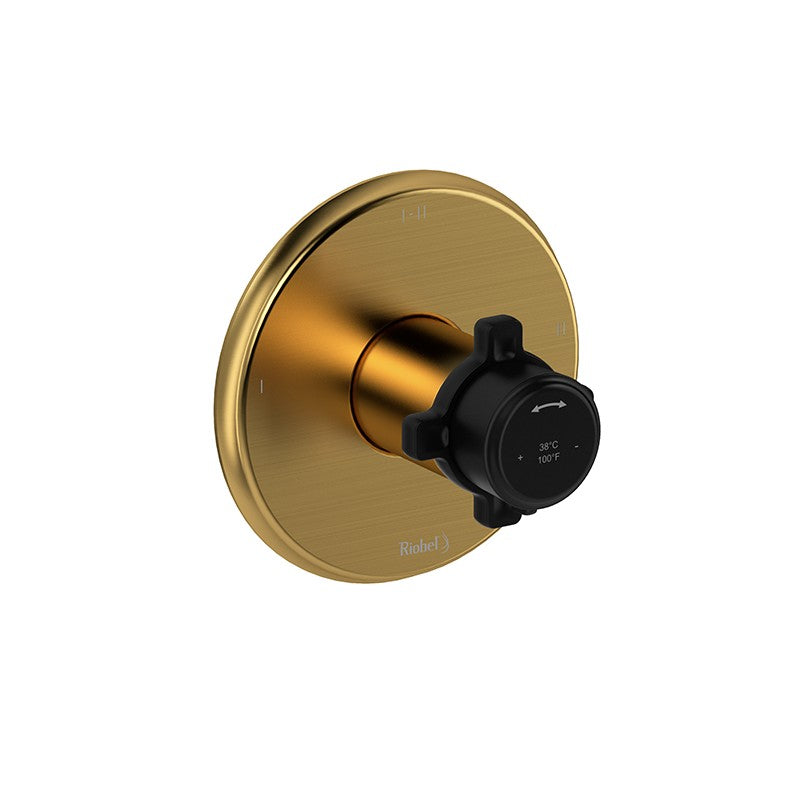 Riobel Momenti TMMRD23X 2-way Type T/P coaxial valve trim (Without Rough-in)