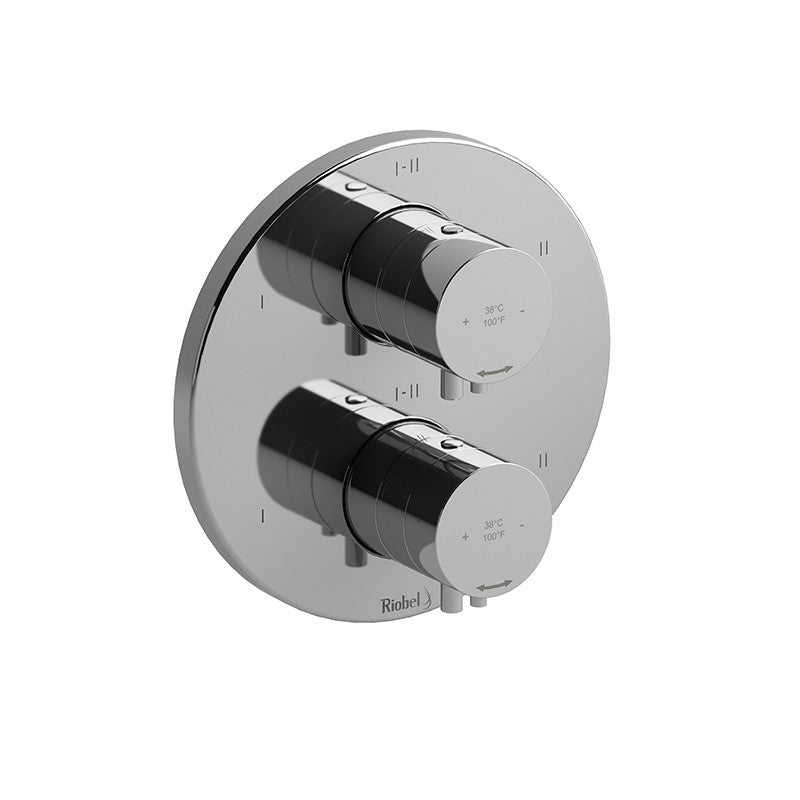 Riobel Riu TRUTM46 4-way Type TP thermostaticpressure balance coaxial valve trim (Without Rough-in)
