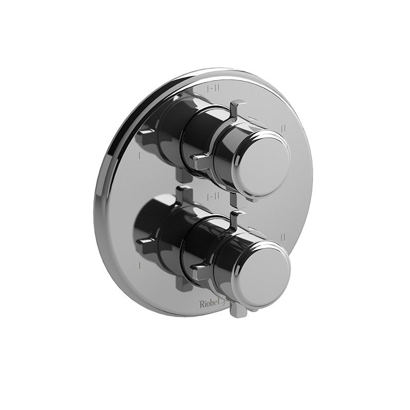 Riobel Momenti TMMRD46 4-way Type T/P coaxial valve trim (Without Rough-in)