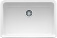 Franke MHK110-28WH Sink - Apron Front Single Ledgeback Fireclay - White
