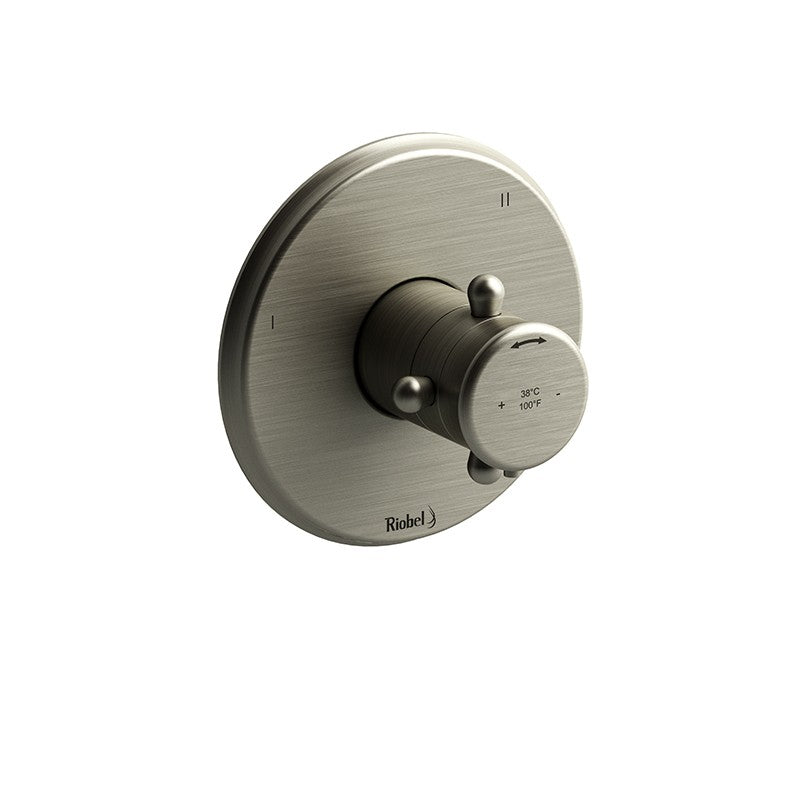 Riobel Georgian TGN47 3-way no share Type T/P coaxial valve trim (Without Rough-in)