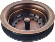Franke TDB35-AC 3 12 basket waste fitting Antique copper