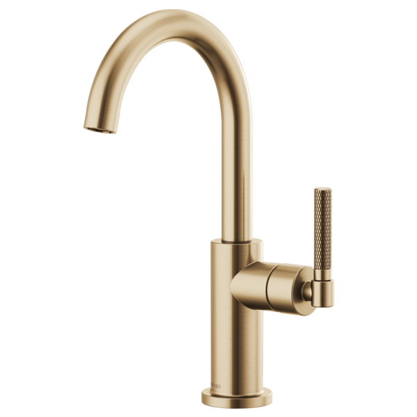 BRIZO LITZE 61043LF ARC SPOUT BAR KNURLED HANDLE