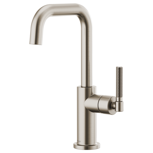 BRIZO LITZE 61053LF SQUARE SPOUT BAR KNURLED HANDLE