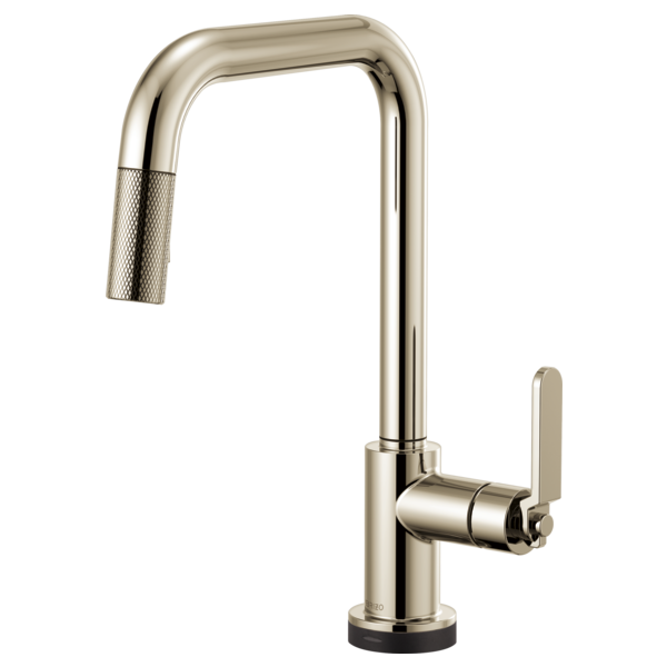 BRIZO LITZE 64054LF SQUARE SPOUT PULL-DOWN WITH SMARTTOUCH INDUSTRIAL HANDLE