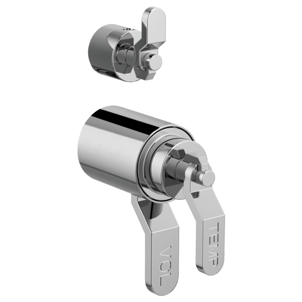BRIZO LITZE HL7534 TEMPASSURE THERMOSTATIC VALVE WITH DIVERTER TRIM SHUTOFF HAN