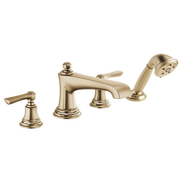 BRIZO ROOK T67460 ROMAN TUB WITH HANDSHOWER DLES