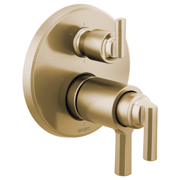 BRIZO LEVOIR T75698 TEMPASSURE THERMOSTATIC VALVE WITH 6-FUNCTION DIVERTER TRIM
