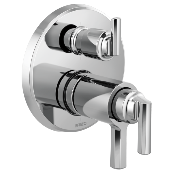 BRIZO LEVOIR T75698 TEMPASSURE THERMOSTATIC VALVE WITH 6-FUNCTION DIVERTER TRIM