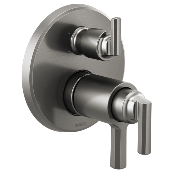 BRIZO LEVOIR T75698 TEMPASSURE THERMOSTATIC VALVE WITH 6-FUNCTION DIVERTER TRIM
