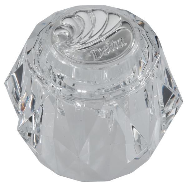 DELTA  RP17449 D-CLEAR HNDL W/BUTTN& SCREW