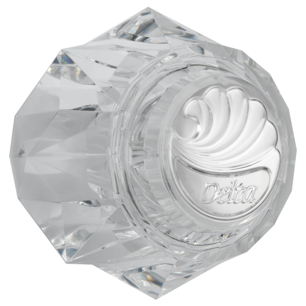 DELTA  RP17451 D-CLEAR HNDL W/BUTTN& SCREW-SH
