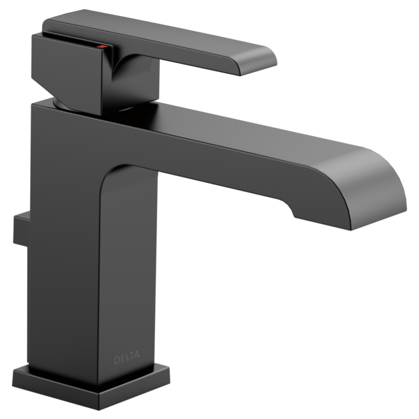 DELTA ARA 567LF-MPU SINGLE HOLE - SINGLE HANDLE-4"PLATE/METAL POP-UP